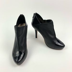 Isola Cherie Black Ankle Bootie Heel Size 8.5